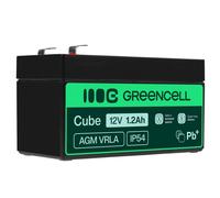 Green Cell AGM17 Batterie de l'onduleur Sealed Lead Acid (VRLA) 12 V 1,2 Ah