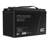 Green Cell® Batterie AGM 12V 110Ah accumulateur pour Photovoltaïque Caravane Energie Solaire G