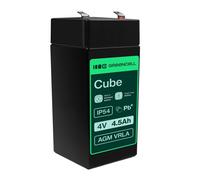 Green Cell Battery AGM VRLA 4V 4.5Ah - Battery - 4.500 mAh