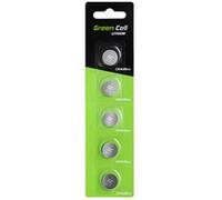 Greencell10x Piles Bouton au Lithium CR1620 3V (1620 / CR1620 / CR 1620), conçue pour Une Utilisation dans Les Porte-clés, balances et dispositifs Portables et médicaux, etc. Pack de 10