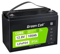 Green Cell CUBE LiFePO4 accumulateur spécial bloc LiFePo contact vissé Li-Ion 12.8 V 100 (GC-LFPGC12V100AH)