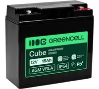 Green Cell GC-AGM12V18AH-H Batterie au plomb plomb (AGM) 18 Ah 12 V 1 pc(s)