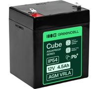 Green Cell GC-AGM12V4-5AH-H Batterie au plomb plomb (AGM) 4.5 Ah 12 V 1 pc(s)
