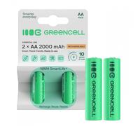 Green Cell GR06 pile domestique Batterie rechargeable AA Hybrides nickel-métal (NiMH)