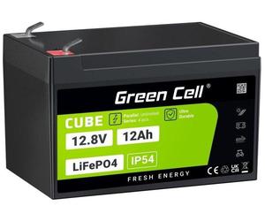 Green Cell LFPGC12V12AH UPS battery Lithium Iron Phosphate (LiFePO4) 12.8 V 12 Ah