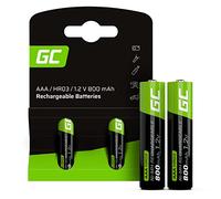 GreenCell Pile rechargeable AAA GR08 NiMH 800 mAh Lot de 2