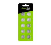 Green Cell Pile bouton CR 2025 3 V 10 pc(s) 160 mAh lithium CR2025