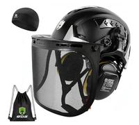 GREEN DEVIL VOLTEK Forest AIR Casque de protection forestier ABS pour postes de travail de haut niveau Certification EN12492 Conforme à la norme EN397 Absorption des chocs et résistance à la