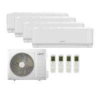 Green Electric Climatiseur Quadri Split (3x 9 000 + 1x 18 000 Btu) Plus