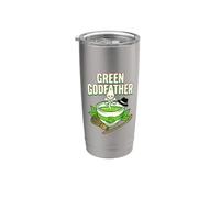 Green Godfather Obsession Life Citation Tea Humour Club Squad Gobelet isotherme en acier inoxydable double paroi