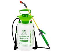 Green Haven pulverisateur Jardin 5l - buse réglable, Pompe Manuelle, Sangle | PULVÉRISATEUR À PRESSION: désherbage · désinfection · toiture · engrais · antiparasitaire · brumisateur
