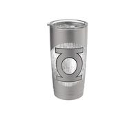 Green Lantern Logo Distressed Gobelet isotherme en acier inoxydable double paroi