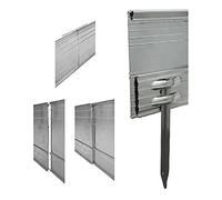 Green-Split Bordure de Jardin en Aluminium Ultra Solide Hauteur: 10-14-24 cm, Longueur: 1-30 m | Bordure Jardin