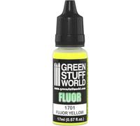 Green Stuff World Peinture acrylique jaune fluo pour modèles et miniatures