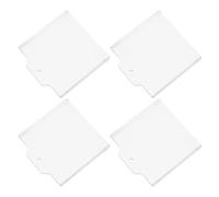 GREENADSCAPE Lot De 4 Protecteurs De Bouton D’Arrêt pour Plus De Sécurité Couvercle Transparent pour Alarme Incendie pour Installation Facile Et Inspection Visuelle en Usage Résidentiel