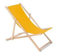 GreenBlue Chaise longue pliante - Jaune