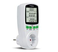 GreenBlue Prise Schuko GB202G – Wattmètre et compteur de consommation d'énergie