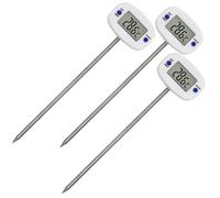 GreenBlue GB382 Thermomètre/sonde électronique pour aliments, thermomètre à viande, longueur de la sonde 15cm, plage de température -50°C à +300°C, précision 0,1°C, affichage numérique (3)