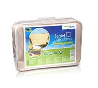 GreenBlue GB504 Auvent écran Solaire Protection Solaire Coupe-Vent crème carrée 4m x 4m Jardin UV Creme Voile carrée 4m Voiles d'ombrage