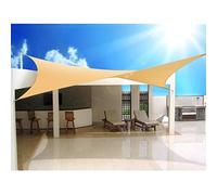 Protection solaire Parapluie Protection visuelle Protection UV Carré Crème 5m