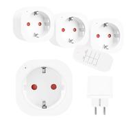 GreenBlue Lot de 3 prises commandées par télécommande, 3680 W, 30 m