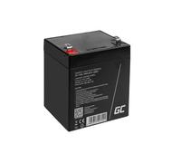 Greencell® Rechargeable Batterie Agm 12v 5ah Accumulateur Au Gel Plomb Cycles Sans Entretien Vrla Battery Étanche Résistantes Jouets Installations D'alarme Véhicules Pour Enfants
