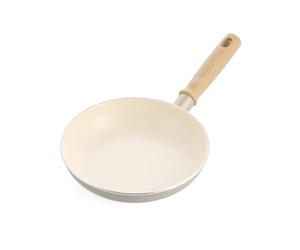 GreenChef Nordics Poêle à frire antiadhésive en céramique 20 cm, compatible avec l'induction, poignée qui reste froide, sans PFAS, passe au four jusqu'à 160 °C, passe au lave-vaisselle, couleur crème