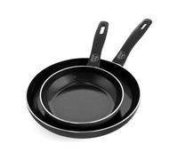 GreenChef Prime Set de poêles à frire, 2 pièces, 20 cm et 28 cm, Revêtement antiadhésif en céramique sans PFAS, Induction, Passe au four jusqu'à 160 °C, Compatible lave-vaisselle