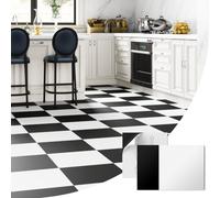 GreenFullHouse Carreaux de sol à décoller et à coller, 2,8 m² | Lot de 30 revêtements de sol en vinyle imperméables, faciles à nettoyer, 30,5 x 30,5 cm, pour cuisine, salle de bain