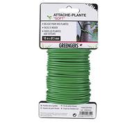 GREENGERS 90354 Lien de Jardinage Soft 10 m x 3 mm - Attache Plantes Souple - Ficelle de Tuteurage pour Tomates, Fleurs et Plantes Grimpantes - Ligature Douce