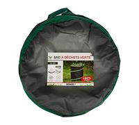 GREENGERS - Sacs poubelle de jardin - Sacs à déchets verts POP UP 166L, sac poubelle jardin POP UP 166L, sac de jardin déchets 166L - 1 sac - 3 poignées, sac auto-stable - ø55 x H70cm