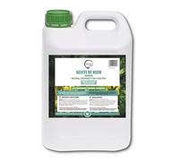 Greengof Huile de neem 5 l - Solution naturelle multi-usages - Haute efficacité - Extraction à froid - Application simple pour usage intérieur et extérieur - 100 % biologique et naturelle - Arbre