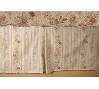Greenland Home Cache-sommier pour lit Simple, Motif Rose Antique, Multicolore