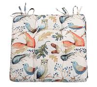 Greenland Home Lot de 4 Coussins de Chaise à Triple Coussin, 45,7 x 45,7 cm (4), Saule