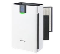Greenmigo Purificateur d'air Silencieux avec Véritable HEPA et Filtre à Charbon Actif à Maison,Chambre,Bureau,Ioniseur,Minuterie,60㎡,Éliminateur de Poussière,Pollen,Fumée,Odeurs,Poils d'animaux