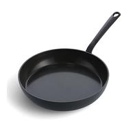 GreenPan Craft Poêle à frire antiadhésive de 28 cm en céramique anodisée dure, sans PFAS, sans induction, sans risque pour le lave-vaisselle, sans risque pour le four, noir