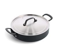 Poêle antiadhésive GreenPan Craft 30 cm/4,9 litres avec couvercle noir Induction
