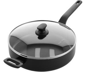 GreenPan Essence, cocotte de 28 cm, noire, revêtement antiadhésif, en aluminium