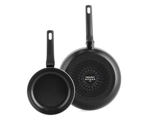 GreenPan GP-ESSEN FBl Alu Magn Bl 9011+Bl_DINF8 opn fryp set (20+28)