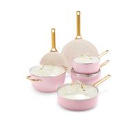 GreenPan Lot de casseroles et poêles à frire Padova 10 Pièces Blush pink