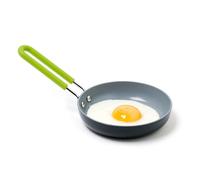 GreenPan Mini poêle à œufs ronde en céramique anti-adhésive Gris 12,7 cm