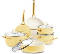 GreenPan Padova Reserve, lot de 6 casseroles et poêles, jaune, lavable au lave-vaisselle