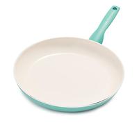 Greenpan Rio Healthy Poêle à frire antiadhésive en céramique sans PFAS, passe au lave-vaisselle, turquoise 30,5 cm