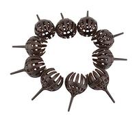 Greensen 100pcs Boîte D'engrais Réutilisable, ABS Non Toxique, avec Design à Insert pour bonsaï Fleur Orchidée Petite Plante (grande boîte à griffes)