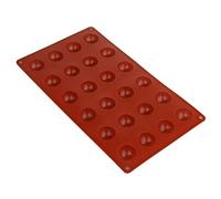 Greensen 24 Moules Silicone 24 Alvéoles - Dôme Hémisphérique 6 Cavités, pour Savon Gelée Chocolat Mousse, Va au Four Lave-Vaisselle