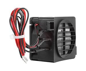 Greensen Aérotherme PTC, Réchauffeur D'air Portable 12 V 180 W avec Trous | Fil de Silicone, Distance de Montage de 87 Mm, pour Incubateur de Voiture et Petit Espace