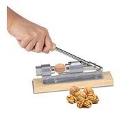 Greensen Casse-noix Robuste en Métal - Ouvre-noix Réglable pour Amandes, Noix, Noisettes et Autres Fruits à Coque - Craquage Facile et Contrôlé sans Effort