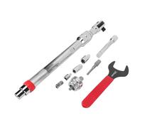 Greensen ouille Extension 2 en 1 Cliquet Impact 1/2in Adaptateur | Jeu de clés à portée extensible, multiplicateur de couple 66:1, poignée en relief antidérapante, engrenages en acier au