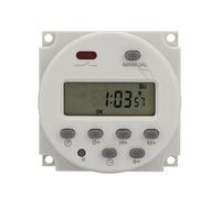 Greensen Dispositif Programmable Minuterie Programmable Hebdomadaire Petit Type Interrupteur Compte à Rebours Commutateurs Magnétiques (12 V CC)