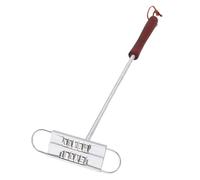Greensen Ensemble de Fer à Marquer BBQ, Fer à Marquer la Viande en Acier Inoxydable avec Lettres Interchangeables pour Griller des Steaks, des Hamburgers et Plus Encore